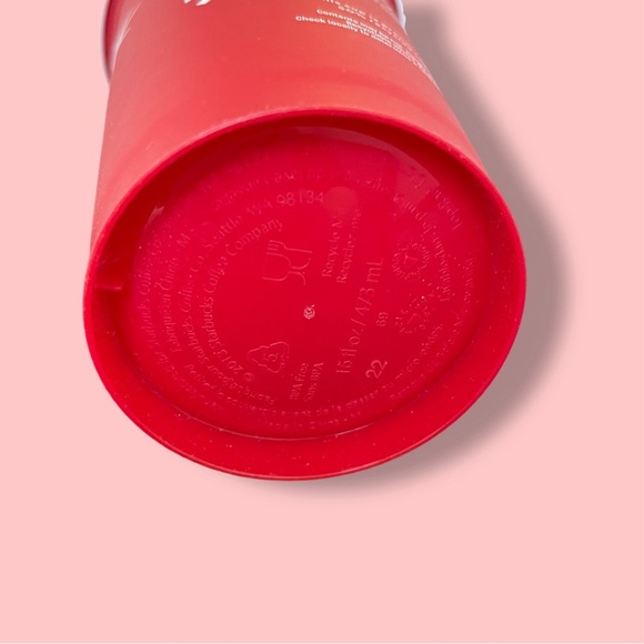NEW Starbucks Reusable Festive Holiday Cup w/Removeable Lid - Picture 6 of 6